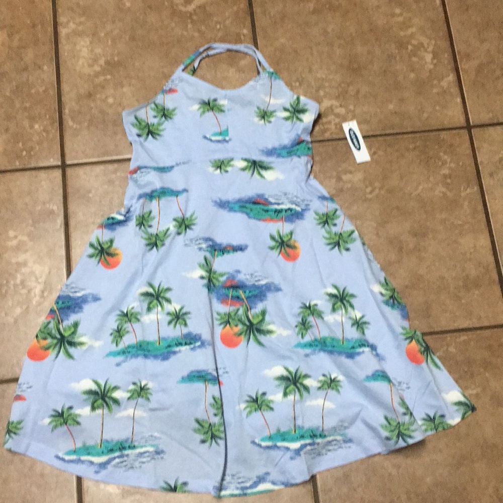 Summer tropical dress NWT! 10/12 - Picture 2 of 6